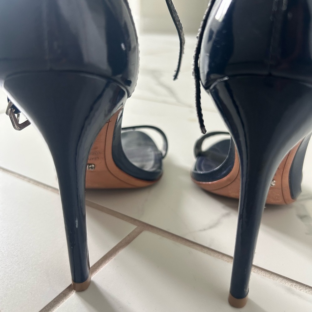 SCHUTZ Dark Blue Heels size 9 - Picture 2 of 3